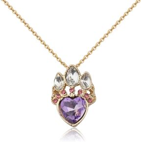 BEKECH Rapunzel Princess Necklace Rapunzel Gift Princess Fairy Tales Fans Gift Princess Pendent Jewelry for Women Girls