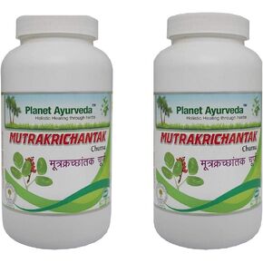 Planet Ayurveda Mutrakrichantak Churna, 200 Grams; 2 Jars