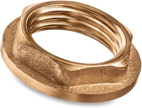 Brass Locknut 1/2" NPT Female - 0,5 inch Lock - nut Spacer NPT Female in Saudi Arabia