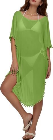 بدلة سباحة نسائية من DEEP SELF تغطي نصف كم جناح الخفاش، ملابس سباحة جانبية مقسمة، ملابس سباحة صيفية على الشاطئ in Kuwait