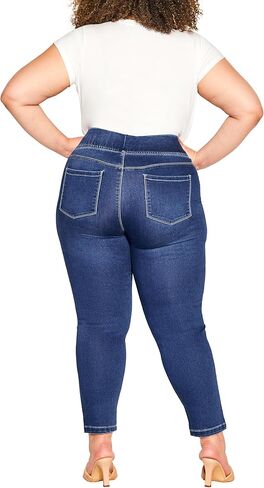 Avenue Women's Plus Size Jean Butter Pull on in Saudi Arabia