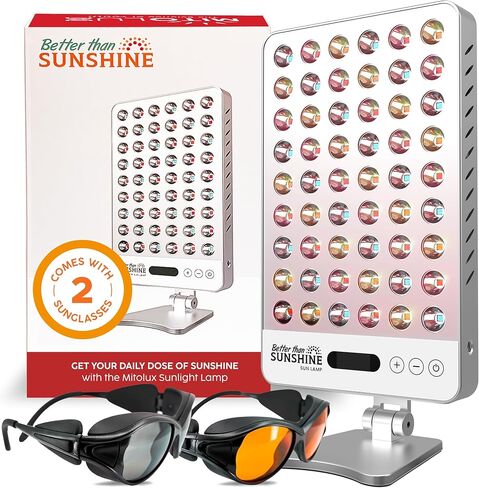 Sunlight Lamp | Infrared Sun Panel for Full Body & Face | Simulates Natural Sunlight | Fits Modern Lifestyles | Home Use Device in Saudi Arabia