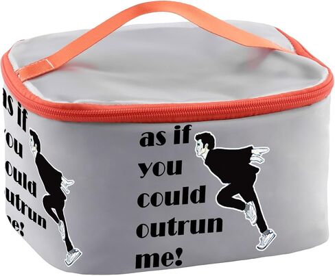 Twilight Inspired Makeup Bag As If You Could Outrun Me Cosmetic Bag Edward Twilight Fandom Gift Movie Fans Gift in Saudi Arabia