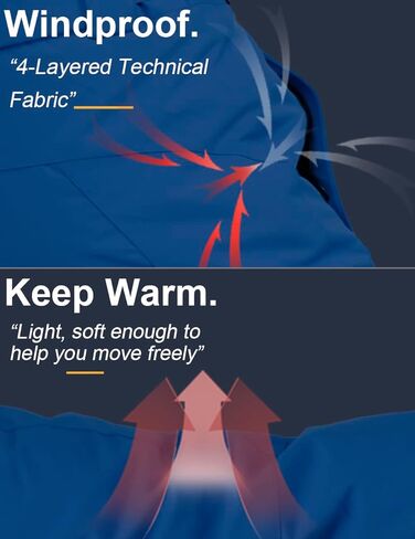 سراويل RIUIYELE النسائية القابلة للفصل للتزلج للسيدات في الهواء الطلق مقاومة للرياح ومقاومة للماء وبنطلون الثلج مقاوم للماء وجيد التهوية in Kuwait