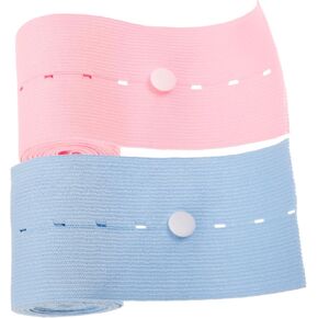 2pcs Fetal Heart Rate Monitoring Fetal Monitoring Fetal Heart Monitoring Strap Women Accessories Fetal Monitoring Strap Belly Support Prenatal Women's Nylon
