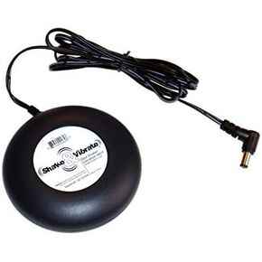 Shake&Vibrate Bed Shaker & Vibrating Alarm. DryBuddyFLEX Direct Plug-in.