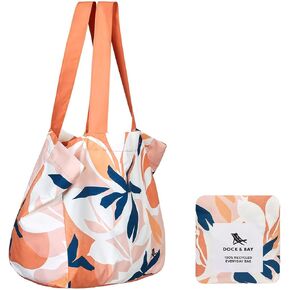 Dock & Bay Everyday Beach Tote Bag - Reusable Carrier Bag for Daily Use - Carries Up to 10kg - 100% Recycled Materials
