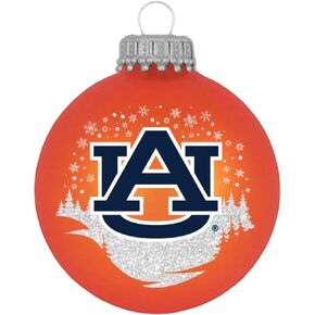 Blown Glass Ornament (Auburn)