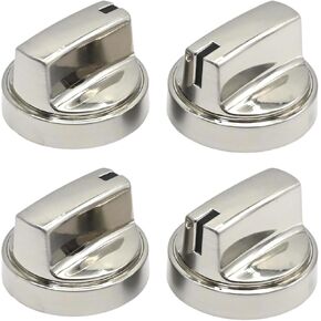 4 قطع استبدال مقابض موقد الغاز WB03X29300، استبدال لمجموعة GE JGP3030SL1SS JGP3030SL2SS JGP3030SLSS JGP3036SL1SS JGP3036SL2SS، يستبدل KIP 5T06 191D8446 in Kuwait