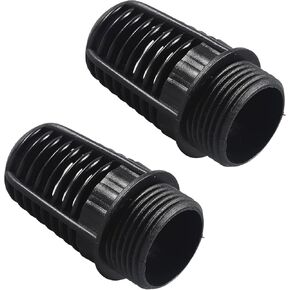 1 Inch Threaded Suction/Overflow Strainer, Screen Strainer 1 Inch (2 Pieces)