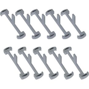 10pcs Plastic Linear Shower Drain Tile Tray Supporter, Shower Drain Clip for EXF Offset Linear Drain