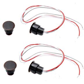 RC-36 NC+NO Recessed Security Window Door Contact Sensor Alarm Magnetic Reed Switch 2 Sets