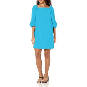 Trina Turk Women's Puff Sleeve Shift Dress