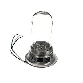 382741 Incandescent Hood Light Fixture with Glass Globe, 120 Volt, 100 Watt Max