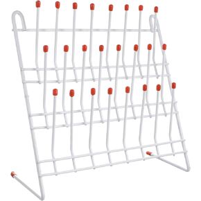 Drip Rack Laboratory Tube Drying Rack Test Tube Drying Holder Tube Rack for Drying Tube Drying Draining Rack Metal Tube Draining Rack Laboratory Draining Drying Rack