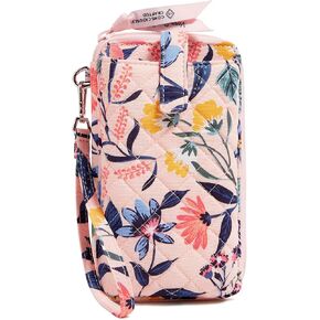 Vera Bradley Cotton Large Smartphone Wristlet with RFID Protection