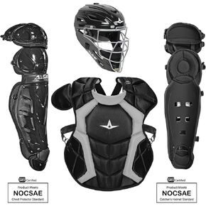 All-Star Certified NOCSAE Classic Professional Catcher's Kit