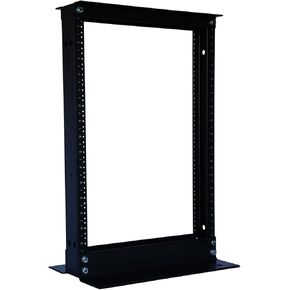 RAISING ELECTRONICS 15U 22U 27U 42U 45U 2 Post Open Frame IT Network Server Relay Rack 600LB Capacity (15U)