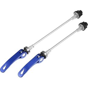 X AUTOHAUX 1 Pair Quick Release Lever Bicycle Quick Release Skewer Front and Rear Axle Wheel Hub 145mm 180mm Aluminum Alloy