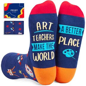 Zmart Funny Crazy Socks for Women Men, Music Teacher Gifts, Gifts for Writers Authors Teachers, Book Reader Socks in Kuwait