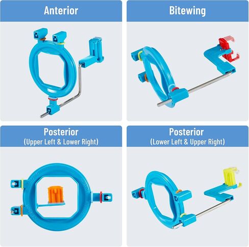 حامل مستشعر الأشعة السينية للأسنان: نظام تحديد موضع الفيلم الرقمي داخل الفم 4 في 1 لمحاذاة مستشعر دقيقة ومستقرة، وحلقات التصويب وأذرع المؤشر in Kuwait