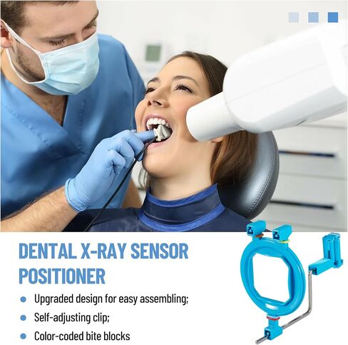 حامل مستشعر الأشعة السينية للأسنان: نظام تحديد موضع الفيلم الرقمي داخل الفم 4 في 1 لمحاذاة مستشعر دقيقة ومستقرة، وحلقات التصويب وأذرع المؤشر in Kuwait