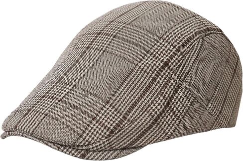 PanPacSight Men's Newsboy Gatsby Hat Vintage Beret Flat Ivy Cabbie Driving Hunting Cap for Father,News Boy Cap for Gentle in Saudi Arabia
