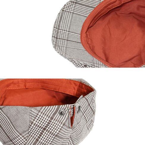PanPacSight Men's Newsboy Gatsby Hat Vintage Beret Flat Ivy Cabbie Driving Hunting Cap for Father,News Boy Cap for Gentle in Saudi Arabia
