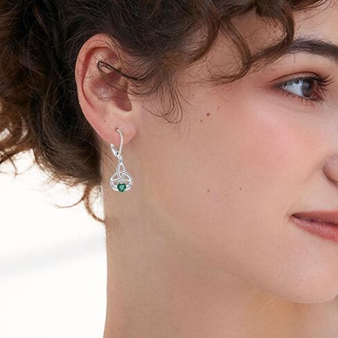 Silver Large Big Hoop Dangle Drop Earrings for Women Girls Hypoallergenic in Saudi Arabia