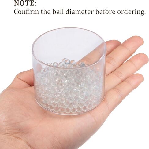 200pcs Glass Ball Boiling Stones - [5.5mm] Soda Lime Glass for Valves Equipment in Saudi Arabia