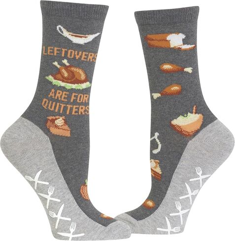 Hot Sox Women's Holiday Fun Crew Socks-1 Pair Pack-Cute & Funny Gifts-Halloween and More, Fuzzy Bunny (Mint Melange), 4-10 in Saudi Arabia