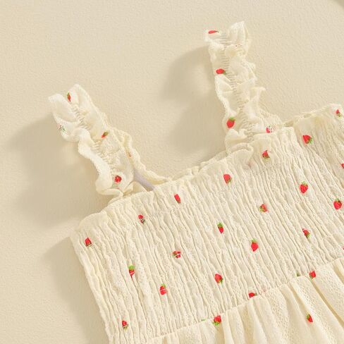 Engofs Newborn Baby Girl Summer Clothes Sleeveless Romper with Headband Boho Outfits in Kuwait