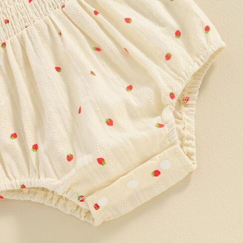 Engofs Newborn Baby Girl Summer Clothes Sleeveless Romper with Headband Boho Outfits in Kuwait