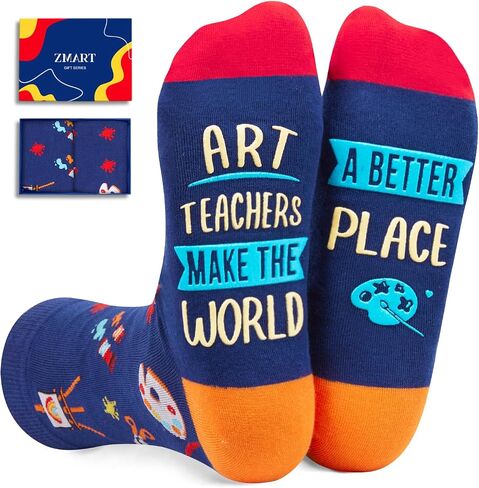 Zmart Funny Crazy Socks for Women Men, Music Teacher Gifts, Gifts for Writers Authors Teachers, Book Reader Socks in Saudi Arabia