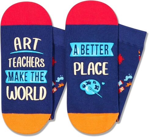 Zmart Funny Crazy Socks for Women Men, Music Teacher Gifts, Gifts for Writers Authors Teachers, Book Reader Socks in Kuwait