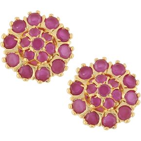Efulgenz Indian Earrings for Women Indian Bollywood Designer Traditional CZ Stud Earrings Jewelry for Women Christmas Gifts for Women