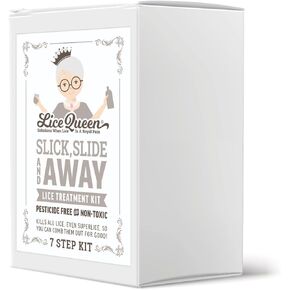 Complete Lice Survival Kit - Slick Slide and Away, Squeaky Cheeky, Lice Comb and Keep Away Spray, Non-Toxic Lice Treatment and Prevention Kit for The Whole Family