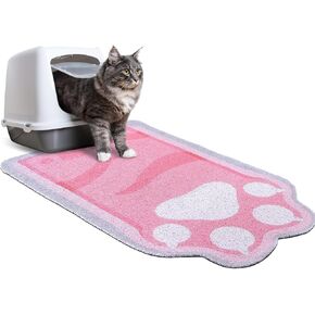 Unicorn Catcher Cat Litter Mat Quality Litter Box Mat Large Non-Slip Cat Litter Mat Litter Trapping Mat Soft Kitty Litter Mat Cute Cat Food Mat Cat Products Easy to Clean