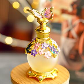 YU FENG 15ml Empty Refillable Perfume Bottles for Fragrance Restoring,Dresser Table Decor,Gifts, Keepsake,Travelling