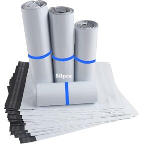 Poly Mailers, Shipping Bags Poly Mailers Large for Clothes Waterproof Packaging Tamper-proof Self Seal Postal Bag 11.8"X16.5"/15.7"X21.6"/19.6"X23.6"/19.6"X25.5" 30pcs