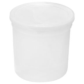 Caplugs 240570606NE1 Evergreen 240-5706-06N Press-Lid Pathology Containers. 165oz/4880Ml, PE-Hd, Milliliters, -40/ 80 Degree C, PE-Hd,, Natural (Pack of 12)