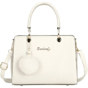 Beaguful Vegan Leather Shoulder Bags with Zipper Trendy Classic Purses for Women Casual Tote Handbags