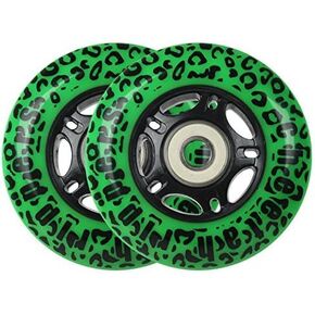 GREEN CHEETAH Wheels for RIPSTICK ripstik wave board ABEC 9 76MM 89A OUTDOOR Model: DECK