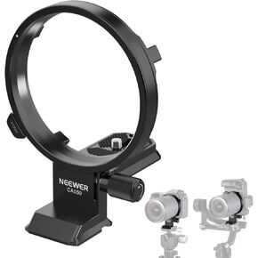 Neewer Rotatable Collar Mount Plate for Canon EOS R5 R5C R6 Mark II, Fast Horizontal to Vertical Camera Tripod Lens Mount Ring Compatible with DJI RS 3/2 & Arca Quick Release System, CA-57