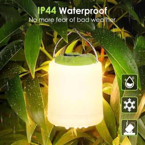LED Camping Lantern, Rechargeable Camping Light Outdoor Flashlights Lantern | 1000LM, 4 Modes, IP44 Waterproof Portable Emergency Camp Essentials Light Tent Lamp for Hurricane Hiking Survival Kits, Black in Kuwait