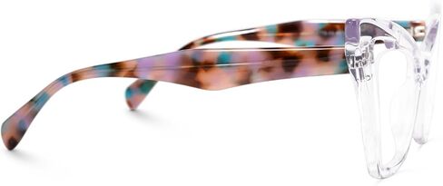Zeelool Stylish Butterfly Glasses for Women with Non-prescription Clear Lens Asta JGA706778 in Saudi Arabia