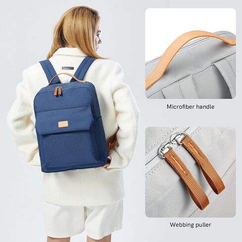 VGOAL Laptop Backpack Womens Backpack - Convertible Tote Backpack For College, Durable Slim Travel Backpack With Luggage Handle, Water Resistant Commuter Bookbag Gifts For Men Women Fit 15.6 Notebook in Kuwait