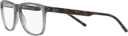 Armani Exchange Men's Ax3048f Low Bridge Fit Rectangular Prescription Eyeglass Frames in Saudi Arabia