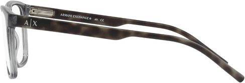 Armani Exchange Men's Ax3048f Low Bridge Fit Rectangular Prescription Eyeglass Frames in Saudi Arabia