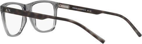 Armani Exchange Men's Ax3048f Low Bridge Fit Rectangular Prescription Eyeglass Frames in Saudi Arabia